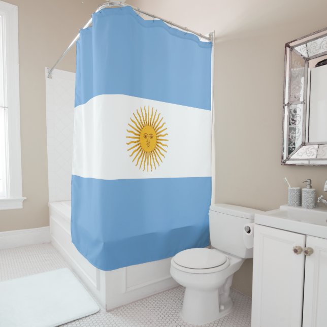 Cortina Para Box Bandeira da Argentina (In Situ)