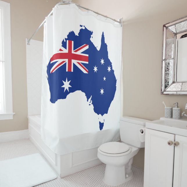 Cortina Para Box Bandeira da Austrália (In Situ)