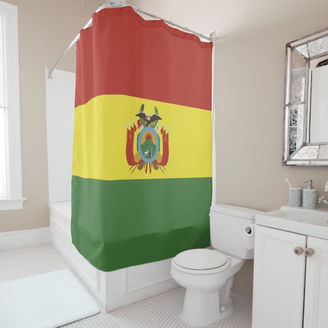 Cortina Para Box Bandeira da Bolívia (In Situ)