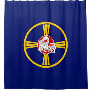 Cortina Para Box Bandeira da Cidade de Omaha (Nebraska)