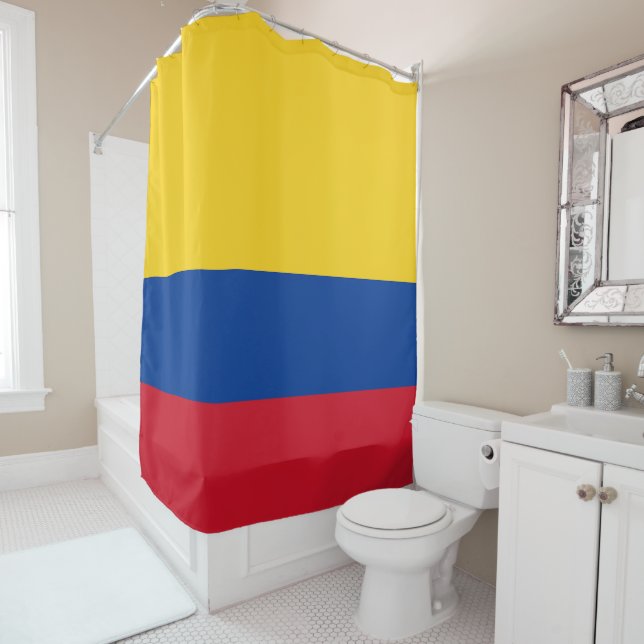 Cortina Para Box Bandeira da Colômbia (In Situ)