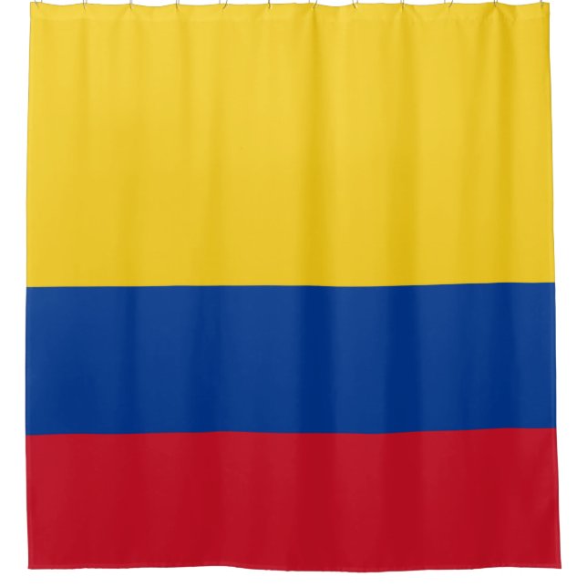 Cortina Para Box Bandeira da Colômbia (Frente)