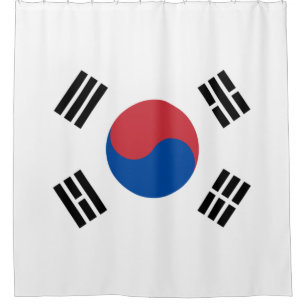 Cortina Para Box Bandeira da Coreia do Sul (ROK)