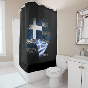 Cortina Para Box bandeira da Grécia