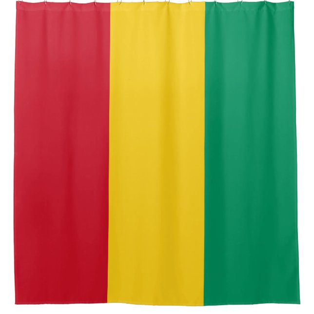 Cortina Para Box Bandeira da Guiné (Frente)