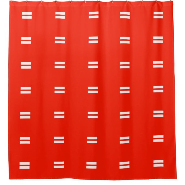 Cortina Para Box Bandeira da Igualdade (Frente)