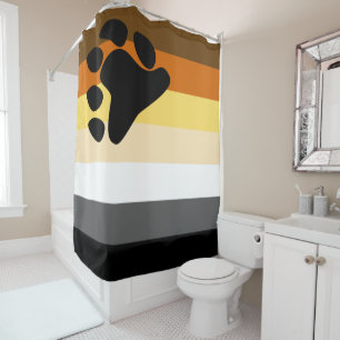 Cortina Para Box Bandeira da Irmandade do gay Bear