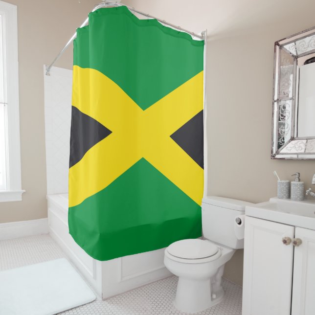 Cortina Para Box bandeira da Jamaica (In Situ)