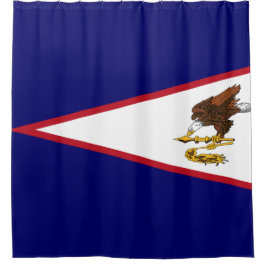 Cortina Para Box Bandeira da Samoa Americana