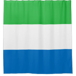 Cortina Para Box Bandeira da Serra Leoa