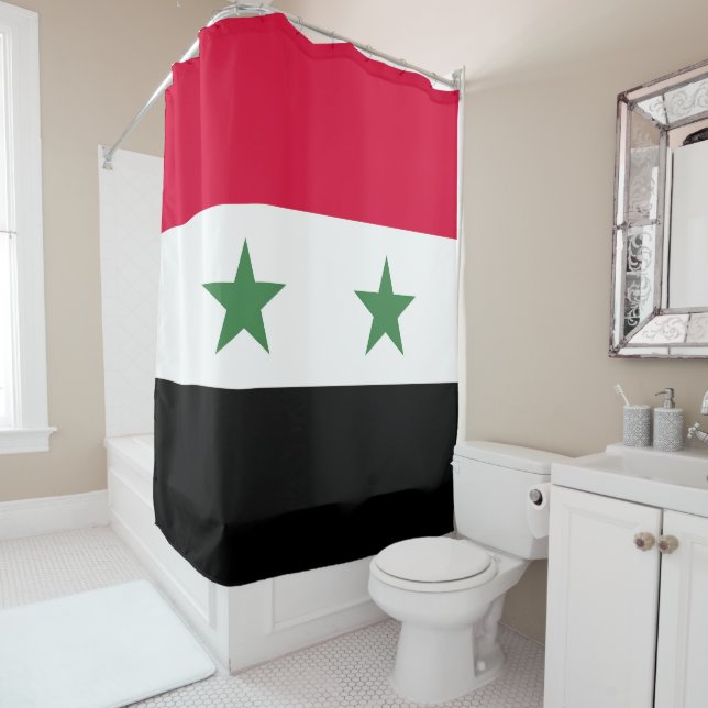 Cortina Para Box Bandeira da Síria (In Situ)