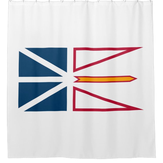 Cortina Para Box Bandeira da Terra Nova e Labrador (Canadá) (Frente)