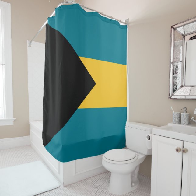 Cortina Para Box Bandeira das Baamas (In Situ)