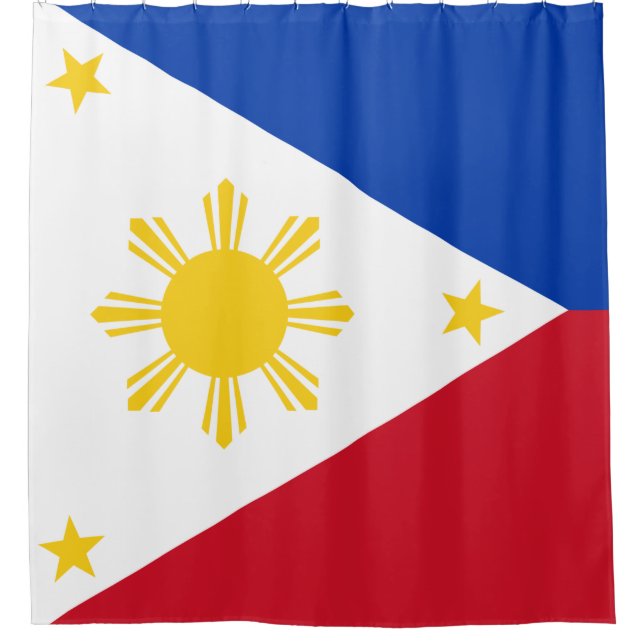 Cortina Para Box Bandeira das Filipinas (Frente)