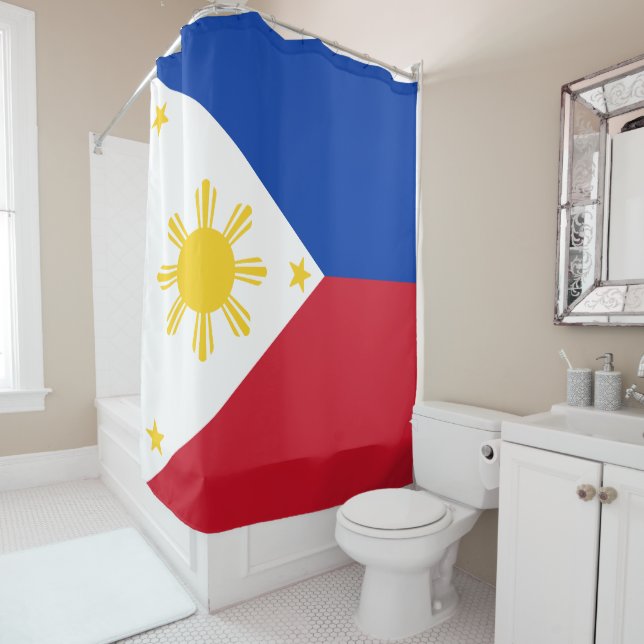 Cortina Para Box Bandeira das Filipinas (In Situ)