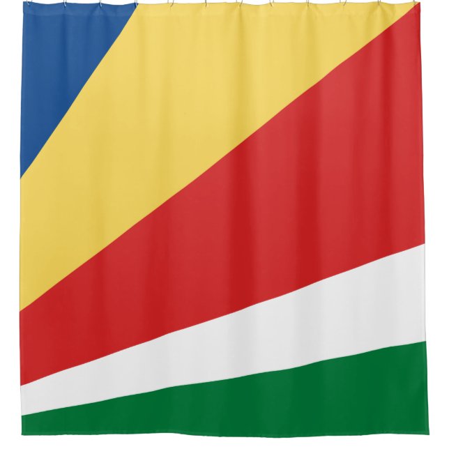 Cortina Para Box Bandeira das Seychelles (Frente)