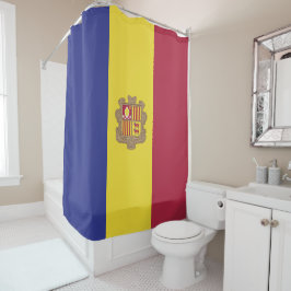 Cortina Para Box Bandeira de Andorra