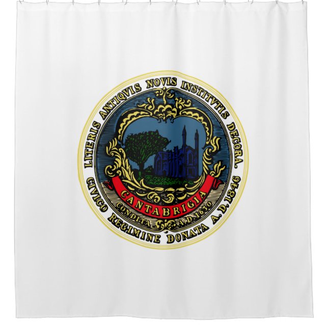 Cortina Para Box Bandeira de Cambridge (Massachusetts) (Frente)