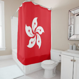 Cortina Para Box Bandeira de Hong Kong