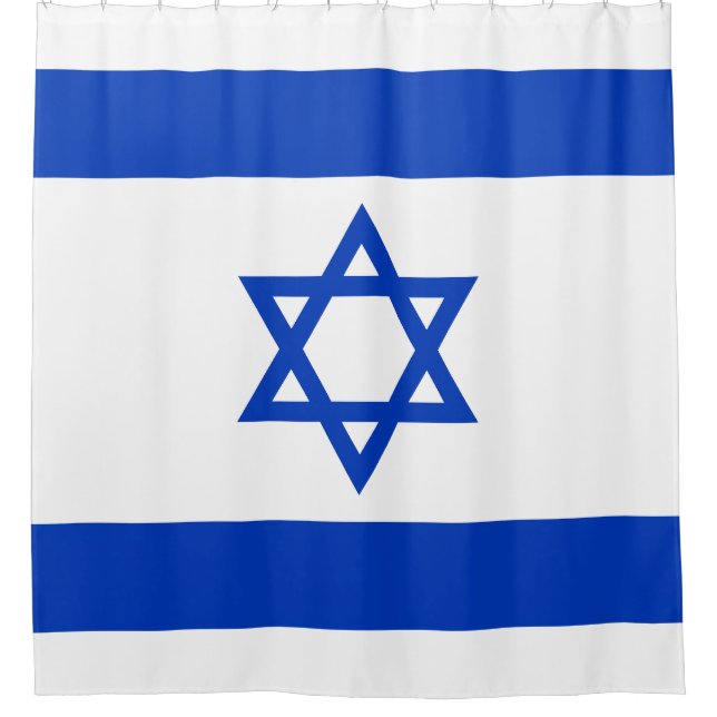 Cortina Para Box Bandeira de Israel (Frente)