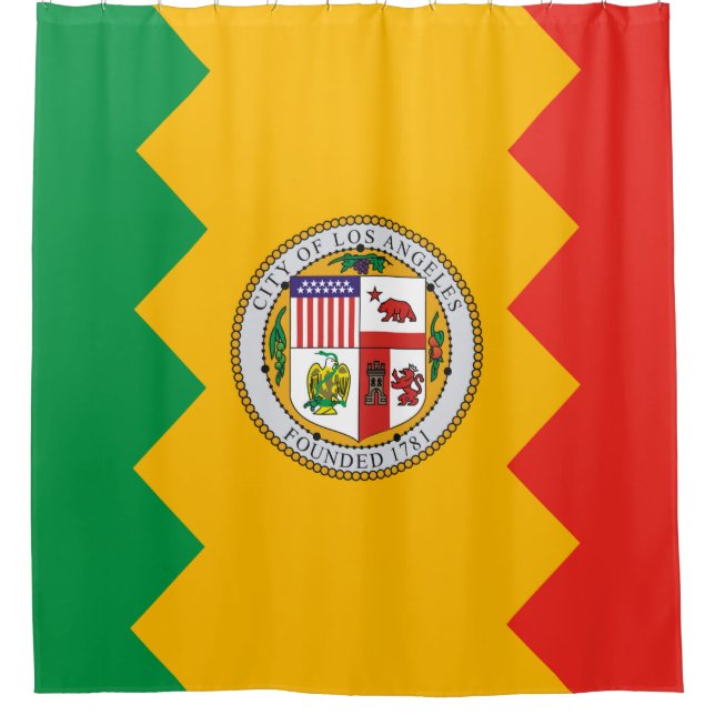 Cortina Para Box Bandeira de Los Angeles (Califórnia, EUA) (Frente)