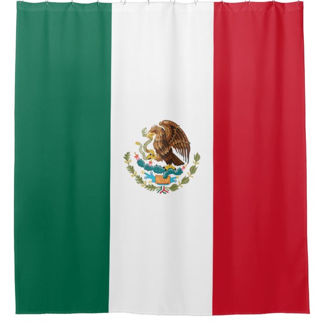 Cortina Para Box Bandeira de México (Frente)