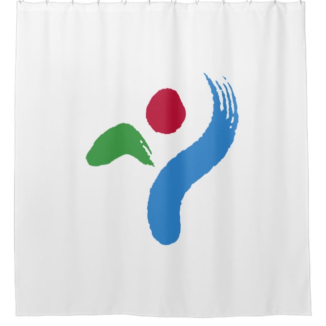 Cortina Para Box Bandeira de Seul (Coreia do Sul) (Frente)