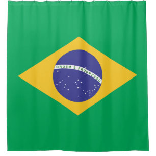 Cortina Para Box bandeira do Brasil