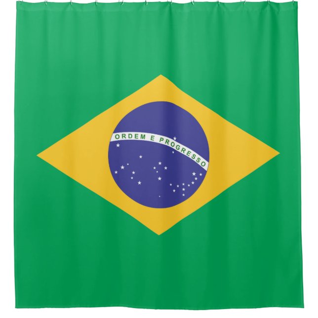 Cortina Para Box bandeira do Brasil (Frente)