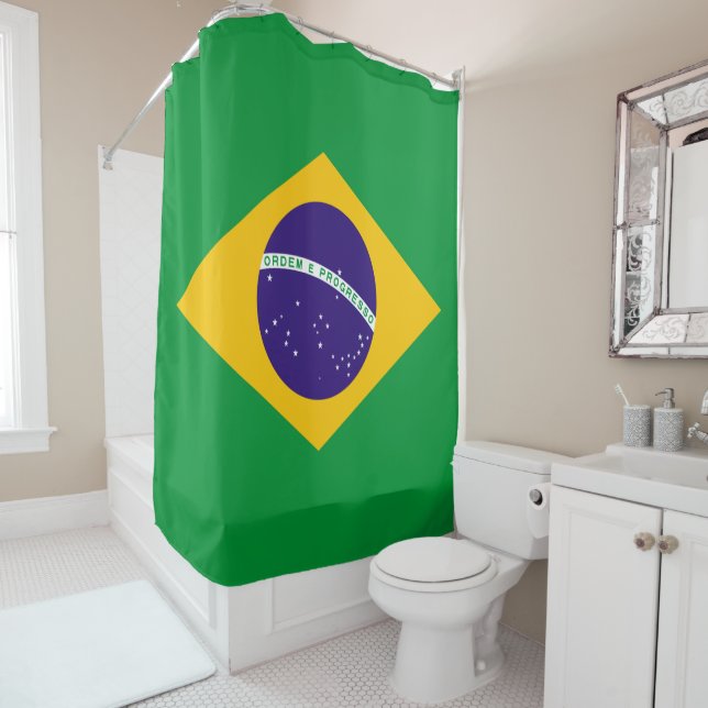 Cortina Para Box Bandeira do Brasil (In Situ)