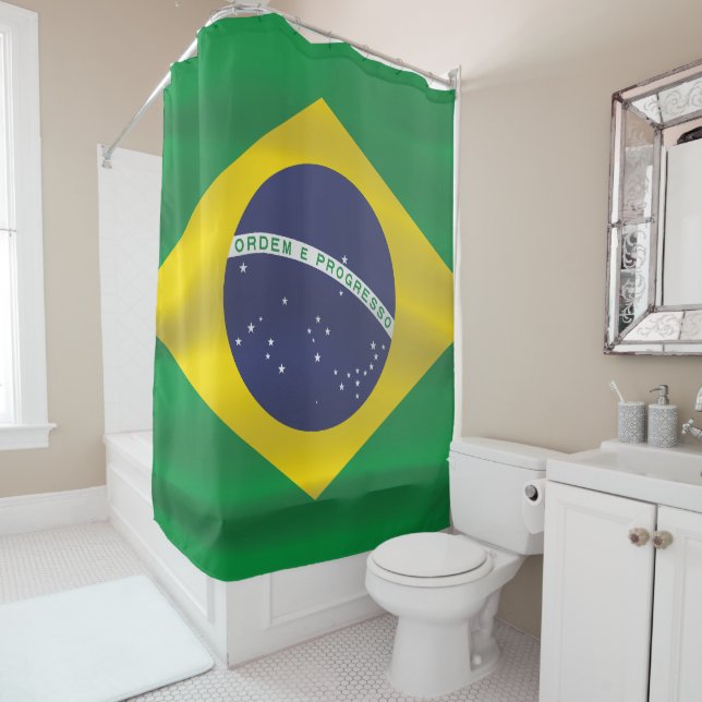 Cortina Para Box Bandeira do Brasil (In Situ)