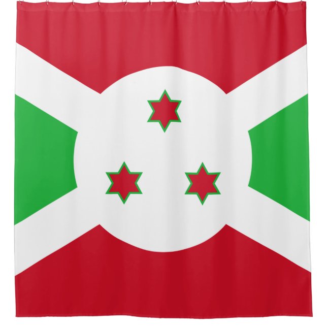 Cortina Para Box Bandeira do Burundi (Frente)