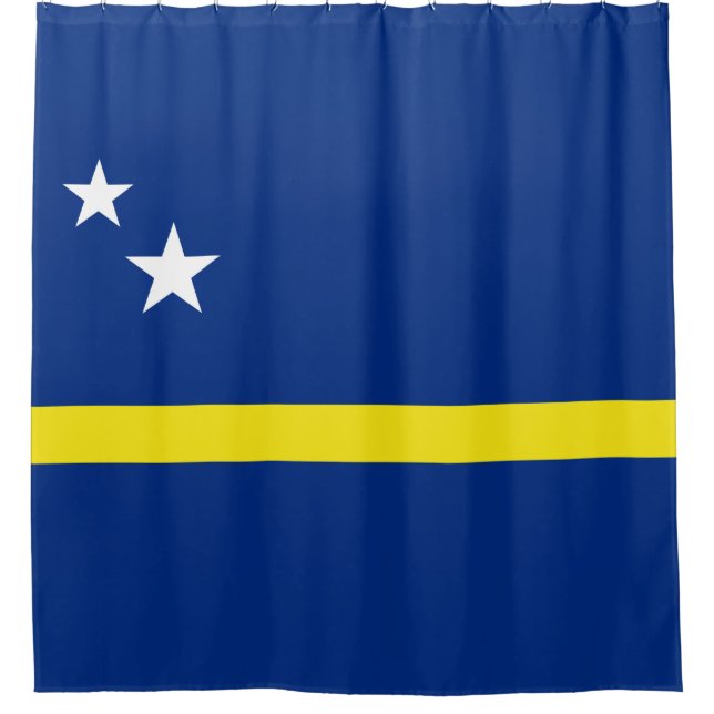 Cortina Para Box Bandeira do Curaçau (Frente)