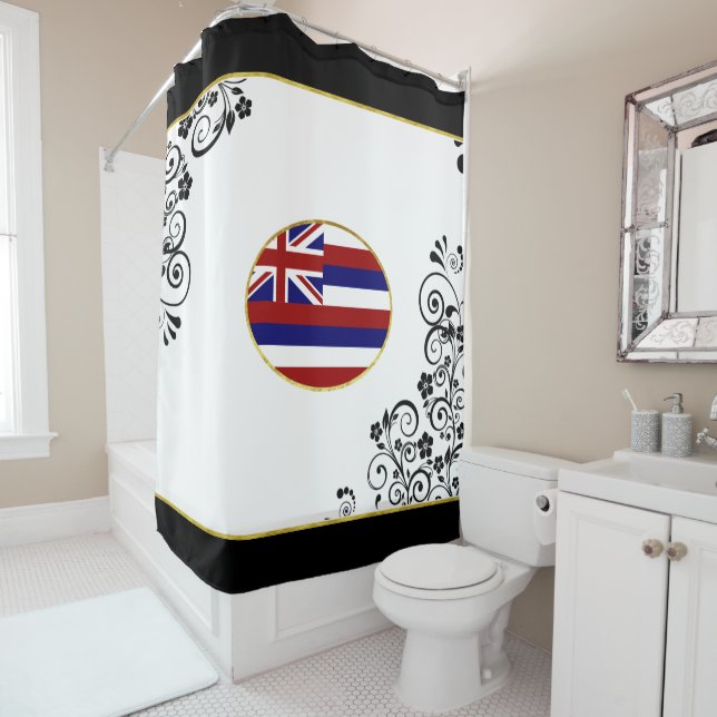 Cortina Para Box bandeira do Havaí (In Situ)