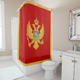 Cortina Para Box Bandeira do Montenegro