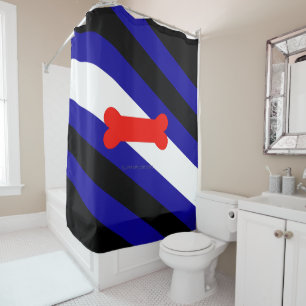 Cortina Para Box Bandeira do orgulho canino da SlipperyJoe expressa