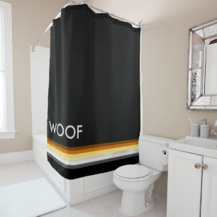 Cortina Para Box Bandeira do Orgulho Gay Másculo Ursos WOOF