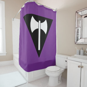Cortina Para Box bandeira do orgulho lésbico SlipperyJoe feminista