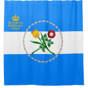 Cortina Para Box Bandeira do Queens (Borough of Nova Iorque)