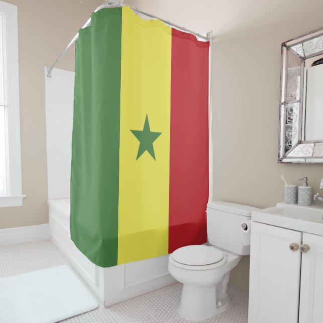 Cortina Para Box Bandeira do Senegal (In Situ)