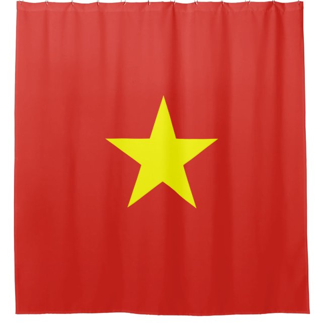 Cortina Para Box Bandeira do Vietname (Frente)