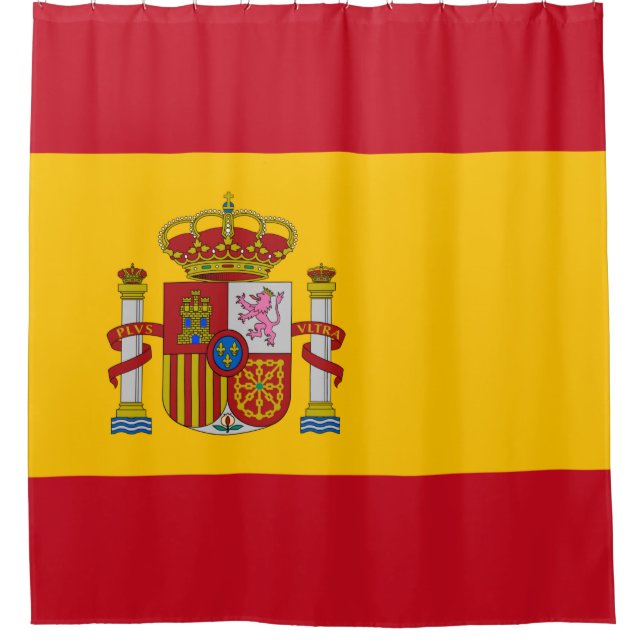 Cortina Para Box Bandeira Espanhola (Espanha) (Frente)