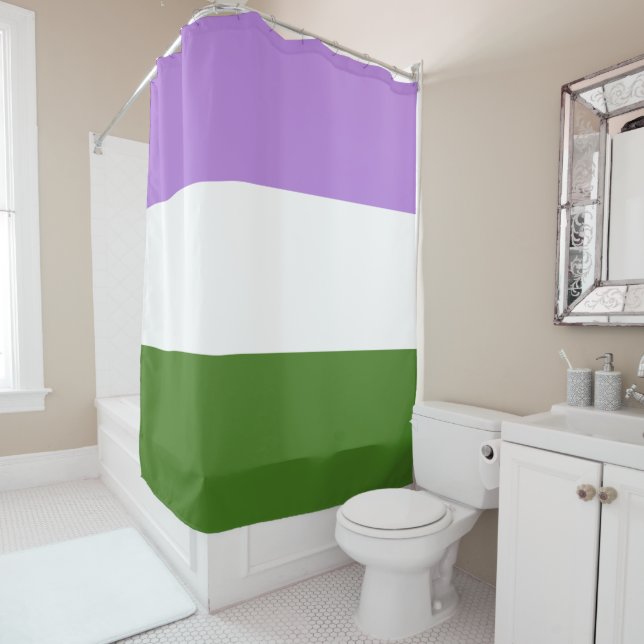 Cortina Para Box Bandeira Genderqueer (In Situ)