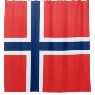 Cortina Para Box Bandeira norueguesa (Noruega)