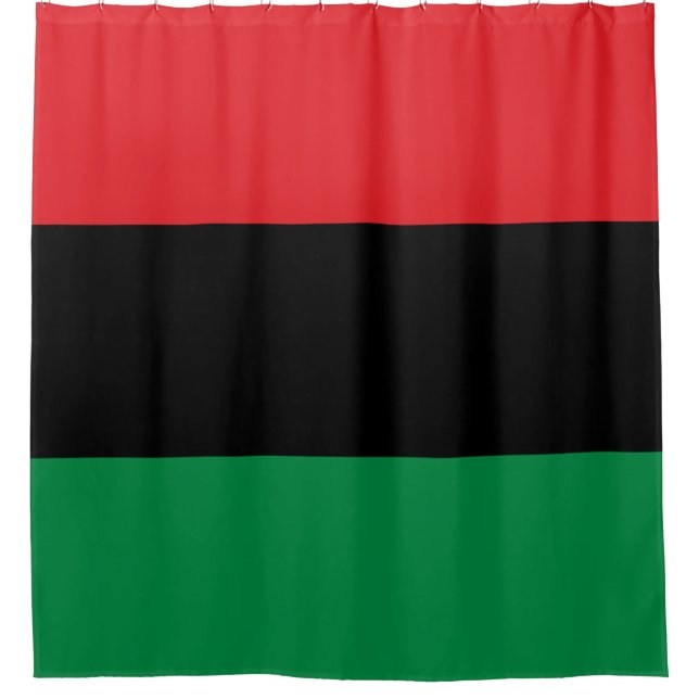 Cortina Para Box Bandeira Pan-Africana (Frente)