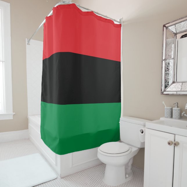 Cortina Para Box Bandeira Pan-Africana UNIA (In Situ)