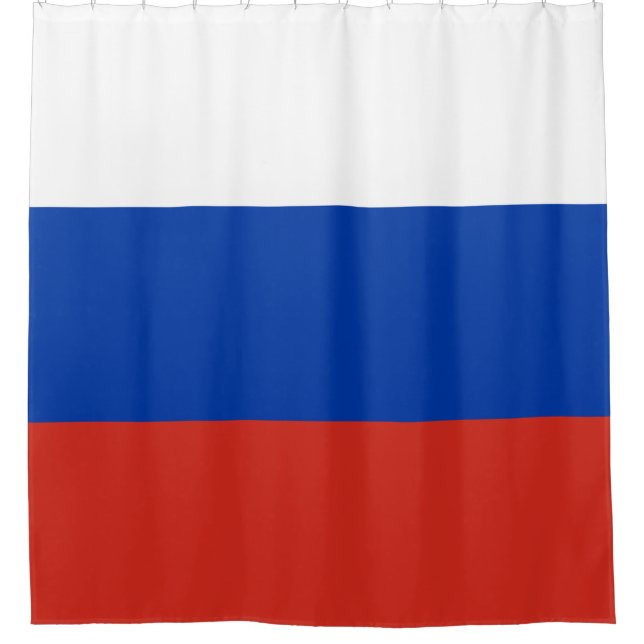 Cortina Para Box Bandeira Russa (Rússia) (Frente)