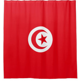 Cortina Para Box Bandeira Tunisina (Tunísia) (Crescente Islâmica)