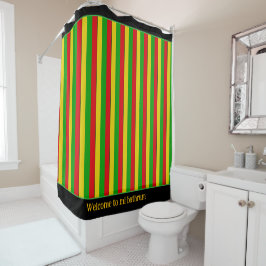 Cortina Para Box Bandeja Rasta Cortada
