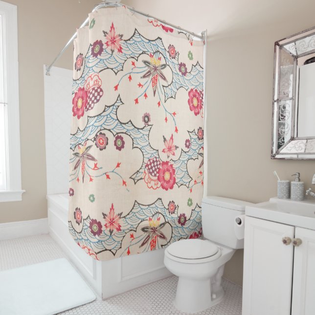 Cortina Para Box Banho de Bingata (In Situ)